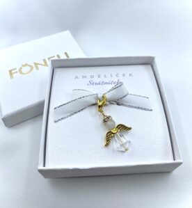 ANDĚLÍČEK STRÁŽNÍČEK – Měsíční Kámen - křídla srdce